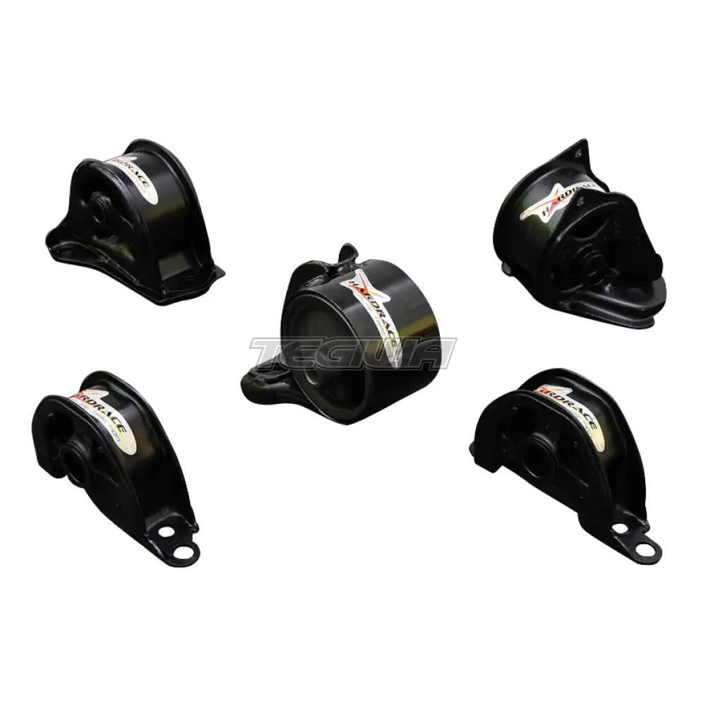 Hardrace Hardened Engine Mounts 5Pc Set Honda Civic EG Manual D-Series 92-96 Engine Mounts