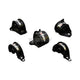 Hardrace Hardened Engine Mounts 5Pc Set MT Honda Civic EG B16A D16Z6 92-96 Engine Mounts