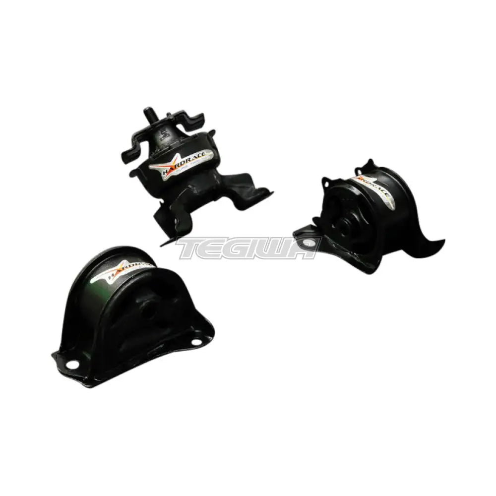 Hardrace Hardened Engine Mounts 5Pc Set Without Front Mounts Honda Civic EK B-Series D-Series 96-00 Engine Mounts