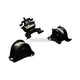 Hardrace Hardened Engine Mounts 5Pc Set Without Front Mounts Honda Civic EK B-Series D-Series 96-00 Engine Mounts