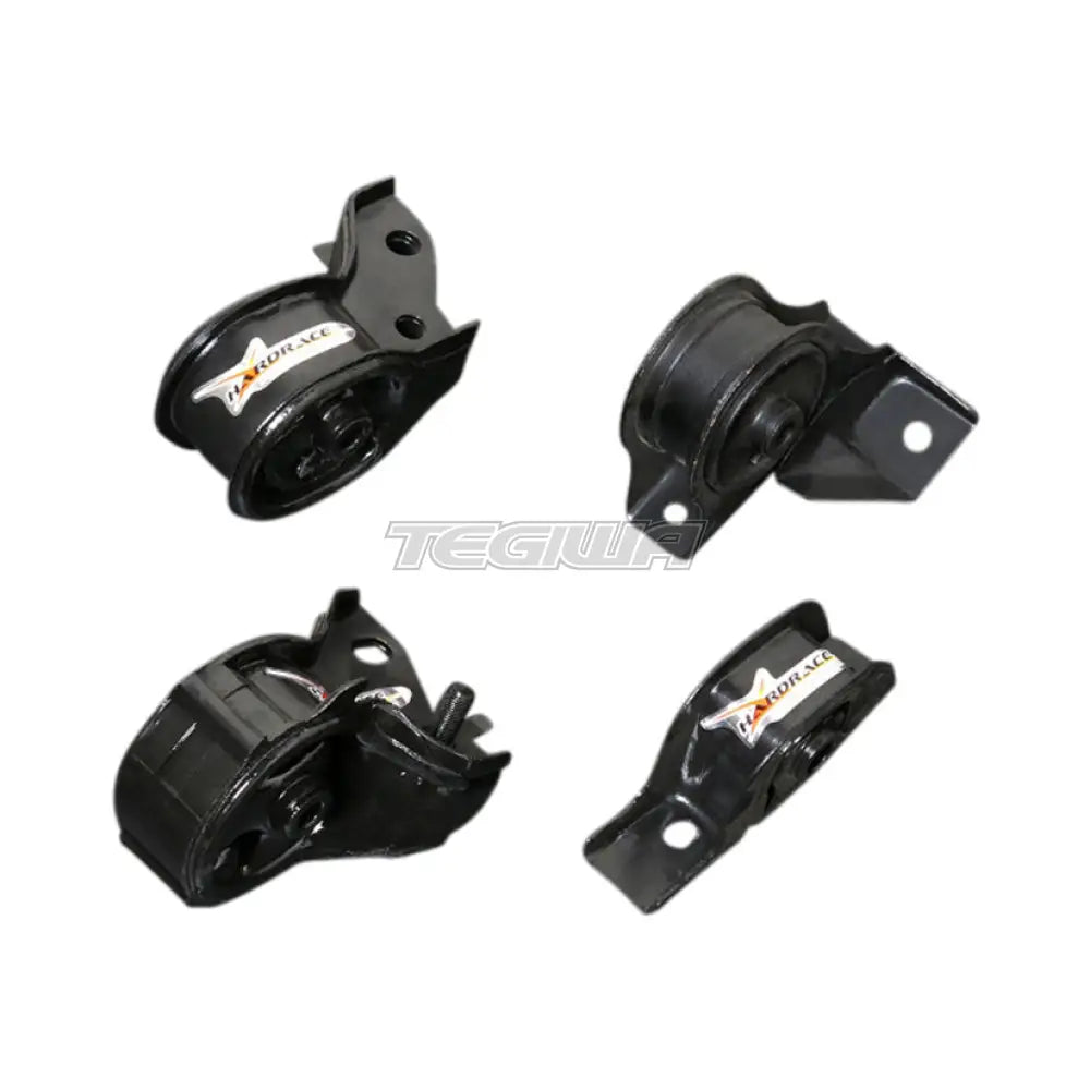 Hardrace Hardened Engine Mounts MT SOHC Honda Civic CRX EG 88-91 Engine Mounts