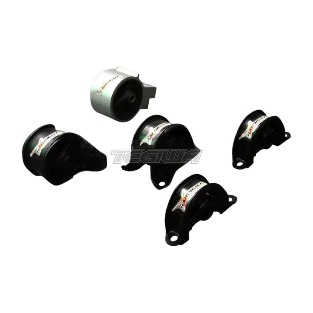 Hardrace Hardened Engine Mounts Right Left Back 3Pc Set Honda Civic EG Auto B-Series D-Series 92-96 Engine Mounts