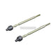Hardrace Hardened Max Angle Tie Rods 2Pc Set Pre VIN#204781 Mazda RX7 FD 91-93 Steering Arms