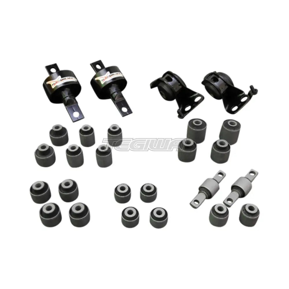 Hardrace Hardened Rubber Complete Arm Bushes Set USDM JDM 26Pc Set Honda Civic EG 92-96 Bushes
