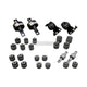 Hardrace Hardened Rubber Complete Arm Bushes Set USDM JDM 26Pc Set Honda Civic EG 92-96 Bushes