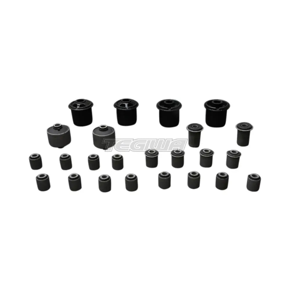 Hardrace Hardened Rubber Complete Bushing Set 24Pc Set Nissan 200SX S13 89-94 Bushes