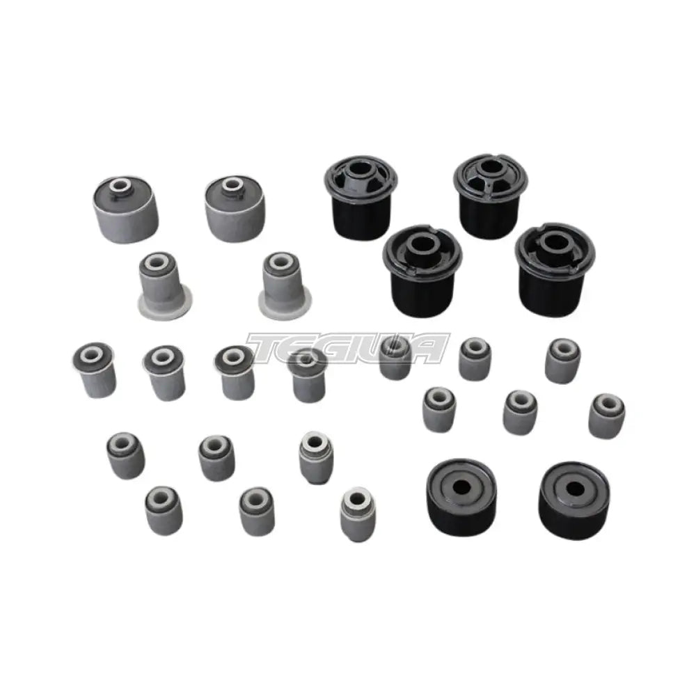 Hardrace Hardened Rubber Complete Bushing Set 24Pc Set Nissan 200SX S15 Silvia S15 94-02 Bushes
