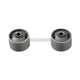 Hardrace Hardened Rubber Diff Mount Bushes 2Pc Set Mazda RX7 FD 92-02 Bushes