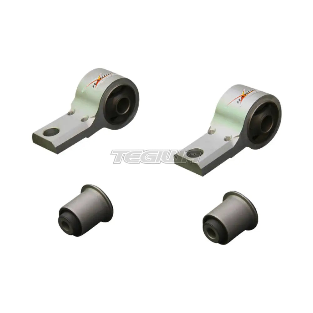 Hardrace Hardened Rubber Front Lower Arm Bushes 4Pc Set Ford Fiesta Mk5 Mazda2 02-07 Bushes