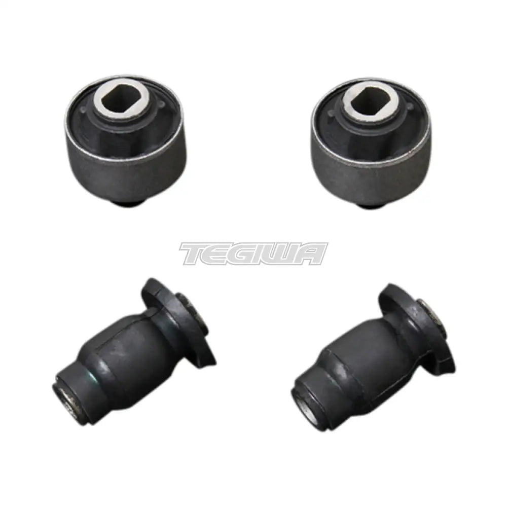 Hardrace Hardened Rubber Front Lower Arm Bushes 4Pc Set Mazda Protege 323 Ford Tierra 98-06 Bushes