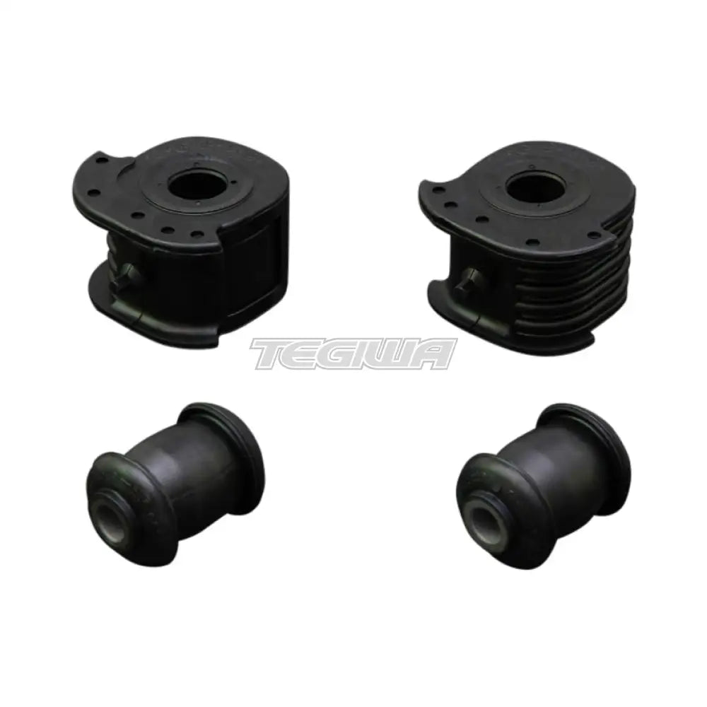 Hardrace Hardened Rubber Front Lower Arm Bushes 4Pc Set Mitsubishi Lancer Evo 1-3 GSR 93-00 Bushes