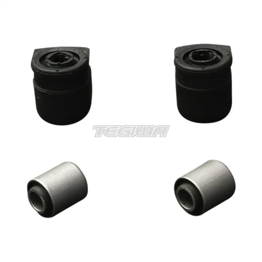 Hardrace Hardened Rubber Front Lower Arm Bushes 4Pc Set Nissan Primera P10 90-96 Steering Arms
