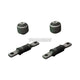 Hardrace Hardened Rubber Front Lower Arm Bushes 4Pc Set Toyota Camry XV30 Lexus RX330 RX350 AL10 Bushes