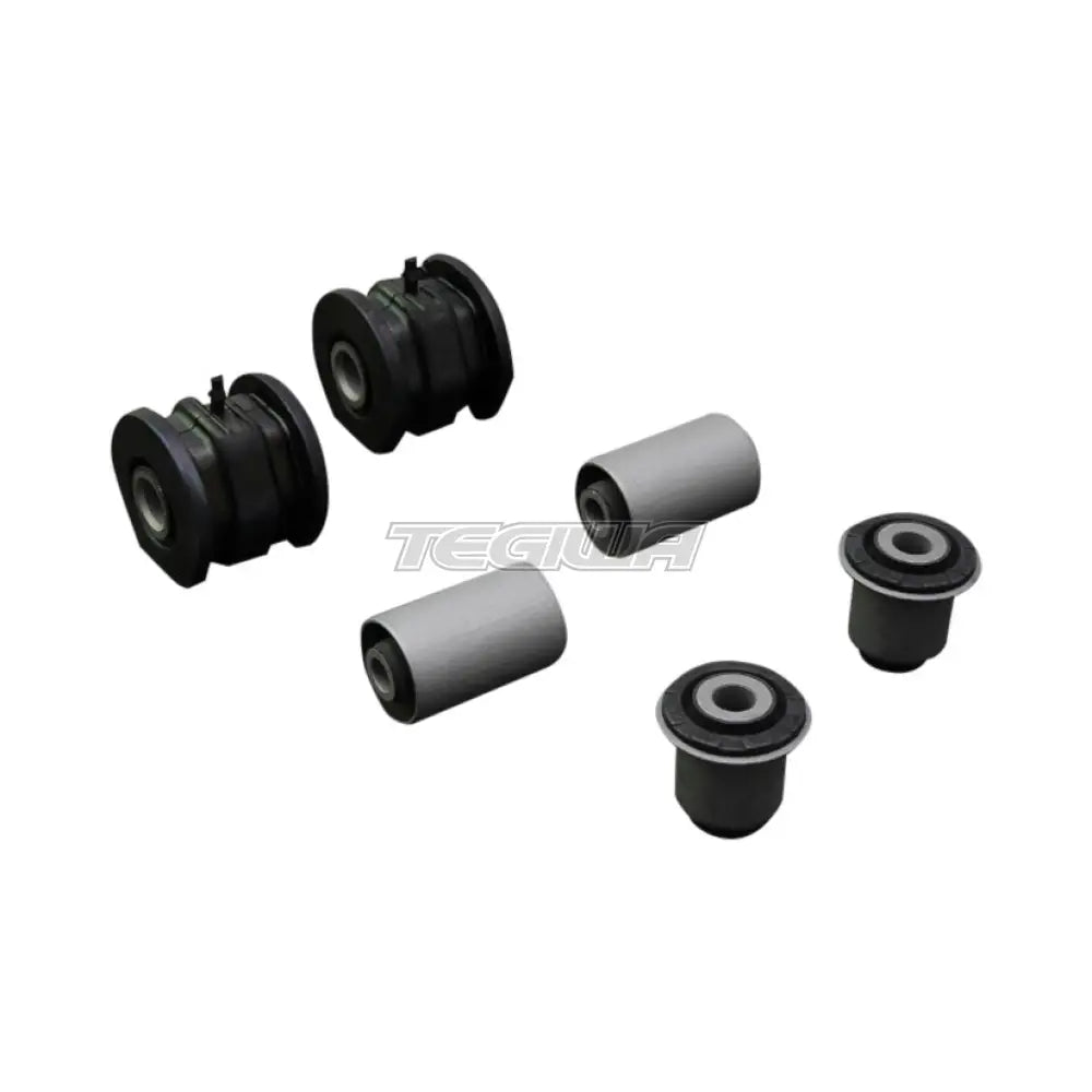 Hardrace Hardened Rubber Front Lower Arm Bushes 6Pc Set Honda Civic EK JDM USDM Si 96-00 Bushes
