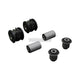 Hardrace Hardened Rubber Front Lower Arm Bushes 6Pc Set Honda Civic EK JDM USDM Si 96-00 Bushes