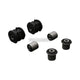 Hardrace Hardened Rubber Front Lower Arm Bushes 6Pc Set Honda Civic EK USDM 97-99 Bushes