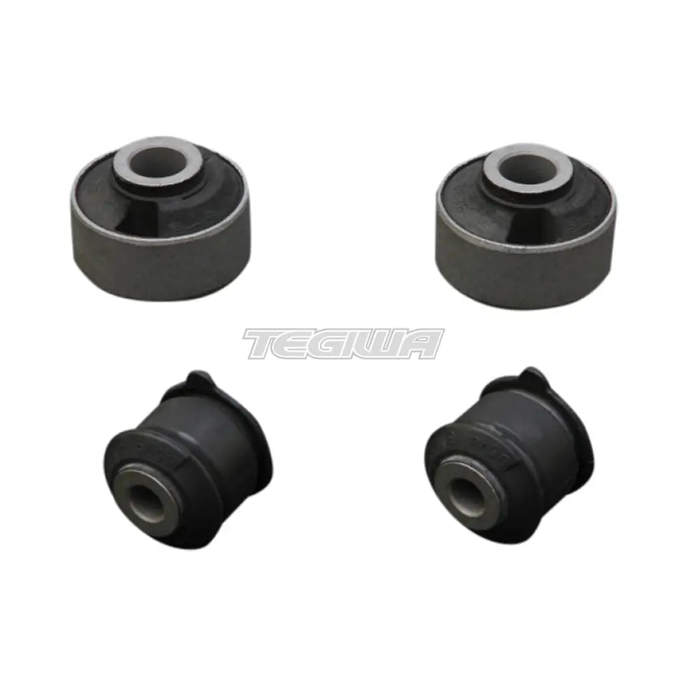 Hardrace Hardened Rubber Front Lower Arm Bushes 6Pc Set Honda Jazz Fit GD 02-07 Engine Mounts