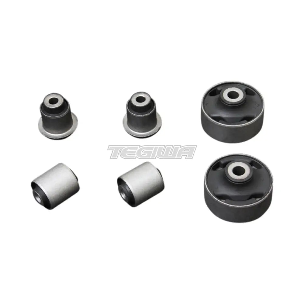 Hardrace Hardened Rubber Front Lower Arm Bushes 6Pc Set Honda Odyssey RB1 04-10 Bushes