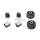 Hardrace Hardened Rubber Front Lower Arm Bushes 6Pc Set Honda Odyssey RB1 04-10 Bushes