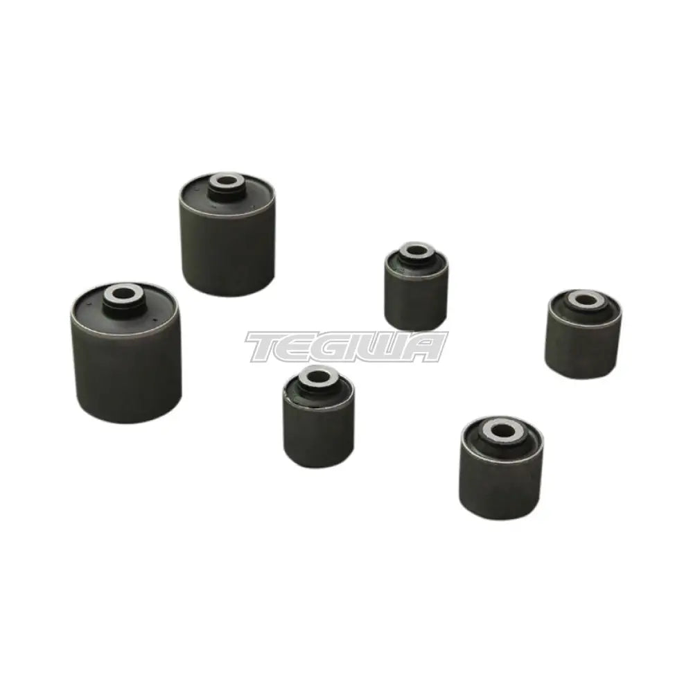 Hardrace Hardened Rubber Front Lower Arm Bushes 6Pc Set Mazda6 GG GY 02-08 Camber & Control Arms