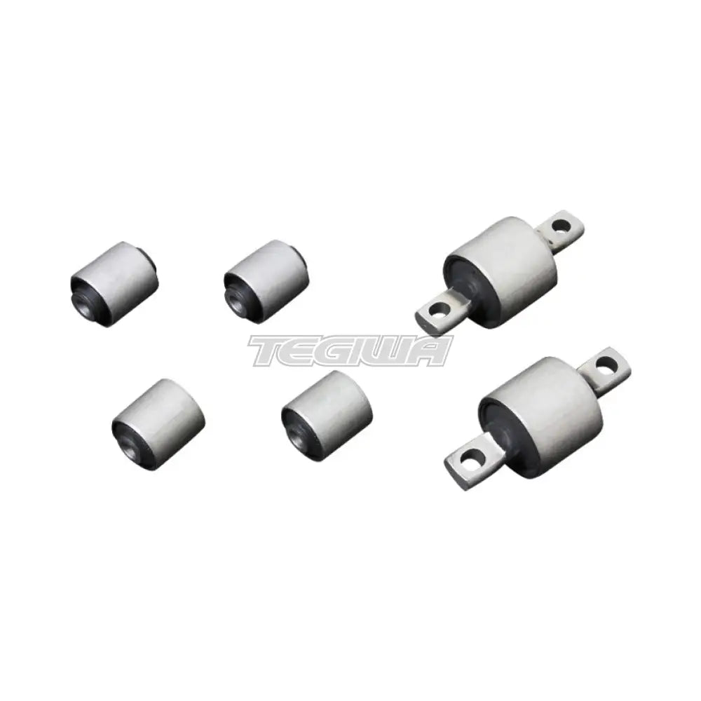 Hardrace Hardened Rubber Front Lower Arm Bushes 6Pc Set Mitsubishi Galant 94-98 Eclipse 95-99 Camber & Control Arms