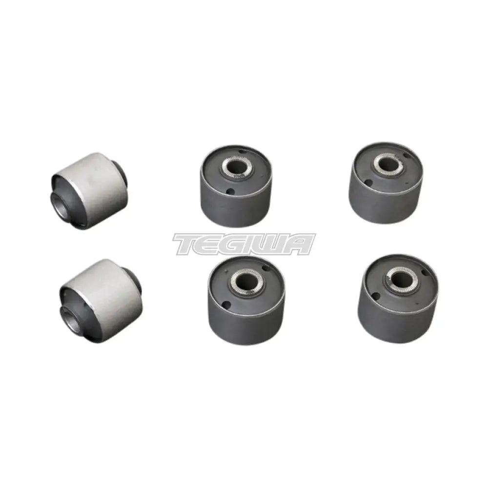 Hardrace Hardened Rubber Front Lower Arm Bushes 6Pc Set Toyota Land Cruiser HZJ80 Bushes
