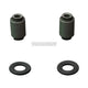 Hardrace Hardened Rubber Front Lower Arm Front Small Bushes 2Pc Set Nissan Sentra B15 00-06 Bushes