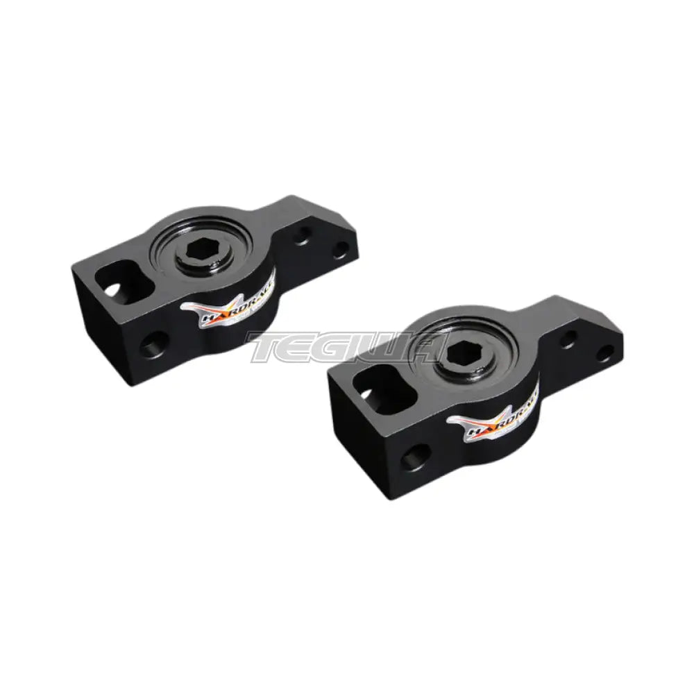Hardrace Hardened Rubber Front Lower Control Arm Big Bushes 2Pc Set VW Passat B6 B7 Jetta Mk5 Audi TT Mk2 Camber &