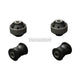 Hardrace Hardened Rubber Front Lower Control Arm Bushes 4Pc Set Nissan Tiida C11 04-12 Bushes