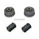 Hardrace Hardened Rubber Front Lower Control Arm Bushes 4Pc Set Toyota Corolla Altis E140 E150 06-13 Bushes