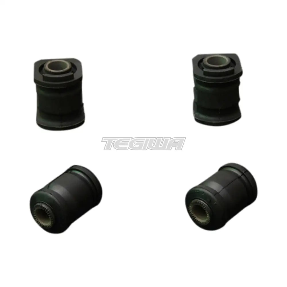 Hardrace Hardened Rubber Front Lower Control Arm Bushes 4Pc Set Toyota Tercel L50 94-98 Bushes