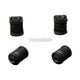 Hardrace Hardened Rubber Front Lower Control Arm Bushes 4Pc Set Toyota Tercel L50 94-98 Bushes