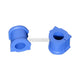 Hardrace Hardened Rubber Front Stabilizer Bushes Blue 2Pc Set Miutsubishi Colt 04-13 Bushes