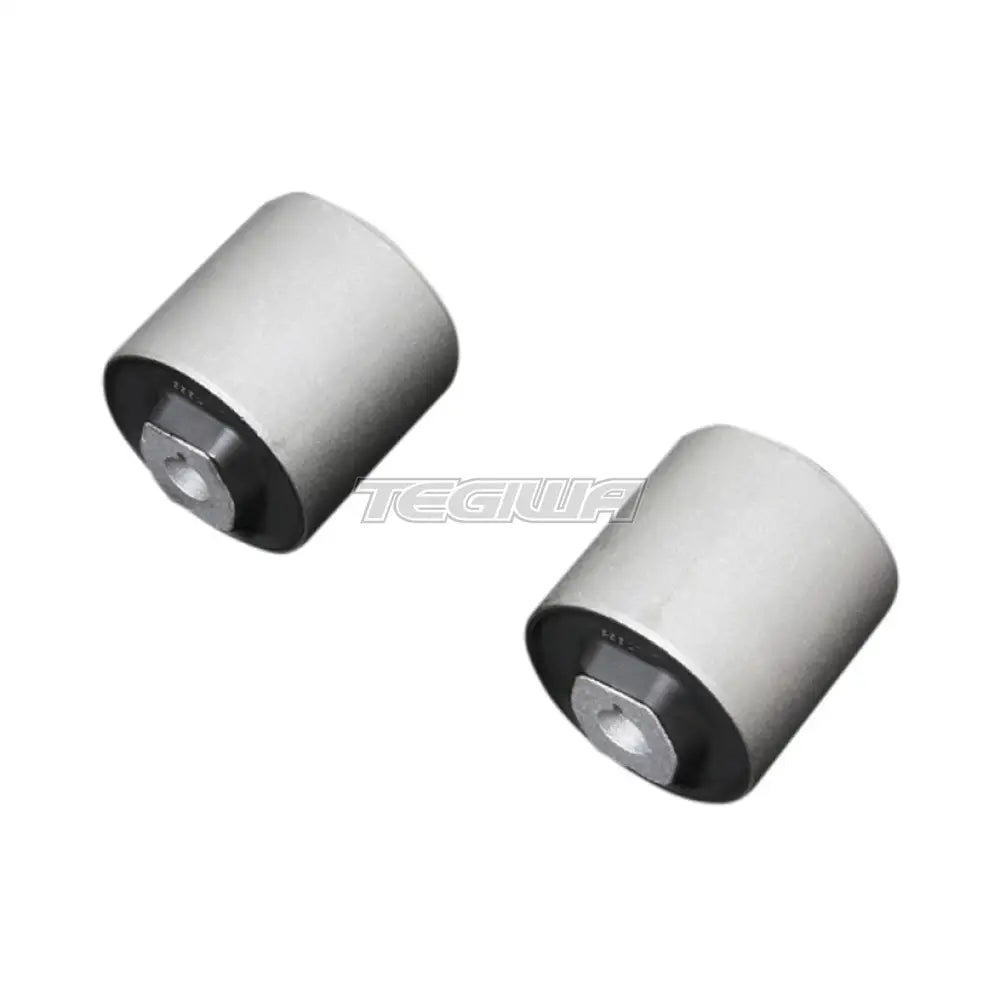 Hardrace Hardened Rubber Front Upper Arm Bushes 2Pc Set BMW 5 Series E38 7 Series E39 V8 95-03 Bushes