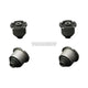 Hardrace Hardened Rubber Front Upper Arm Bushes 4Pc Set Lexus GS300 98-05 Bushes