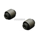 Hardrace Hardened Rubber Lower Arm Bushes 2Pc Set Honda Integra DC5 02-06 Bushes