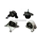 Hardrace Hardened Rubber MT Engine Mount 4Pc Set Honda Integra DC5 02-06 Engine Mounts
