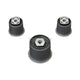 Hardrace Hardened Rubber Rear Diff Bushes 3Pc Set BMW 3 Series E9X Non M Bushes