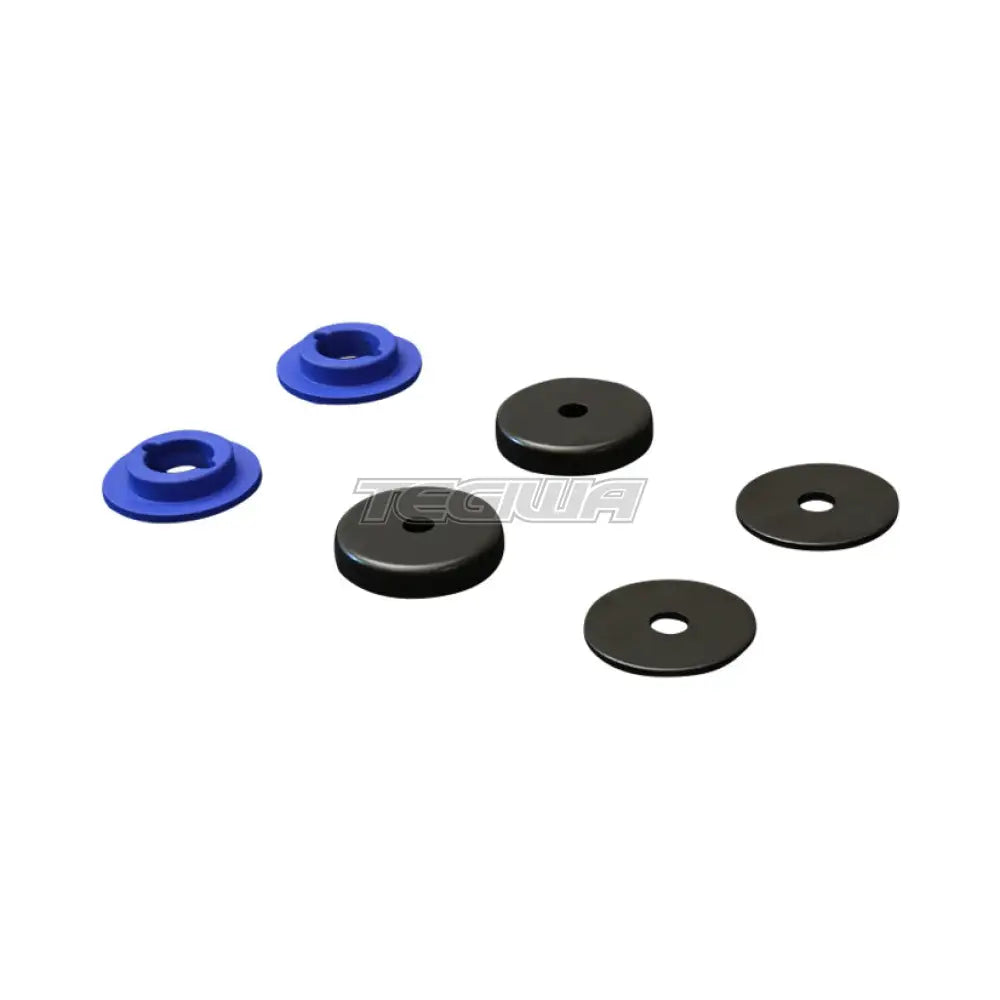 Hardrace Hardened Rubber Rear Diff Bushing Addons 6Pc Set Toyota GT86 Subaru BRZ 12-21 Bushes