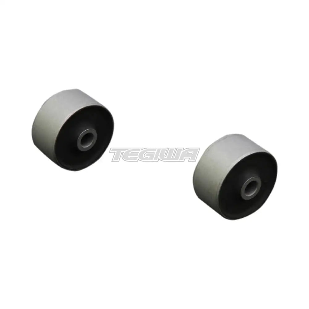 Hardrace Hardened Rubber Rear Diff Support Arm Bushes 2Pc Set Mitsubishi Evo 96-07 Bushes