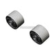 Hardrace Hardened Rubber Rear Diff Support Bushes 2Pc Set Subaru Impreza GC 92-00 Bushes