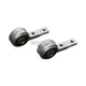 Hardrace Hardened Rubber Rear Front Lower Control Arm Bushes 2Pc Set Nissan Teana Altima 03-06 Bushes