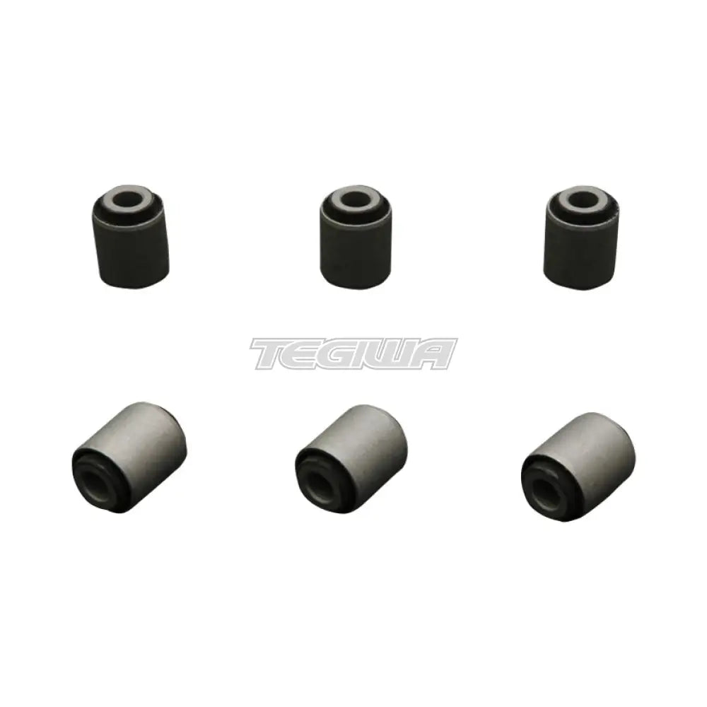 Hardrace Hardened Rubber Rear Knuckle Hub Bushes 6Pc Set Nissan 200SX S13 S14 Silvia S15 89-02 Bushes
