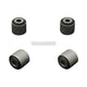 Hardrace Hardened Rubber Rear Lateral Arm Toe Bushes 4Pc Set Ford Focus Mk2 05-10 Mazda3 Mazda5 03-09 Bushes