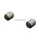Hardrace Hardened Rubber Rear Lower Arm Bushes 2Pc Set Nissan 350Z Z33 Infiniti G35 03-09 Bushes