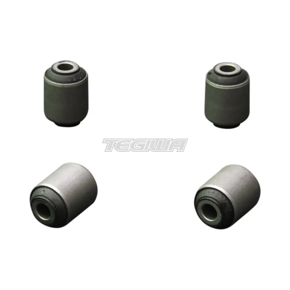 Hardrace Hardened Rubber Rear Lower Arm Bushes 4Pc Mitsubishi Lancer Virage 93-00 Bushes