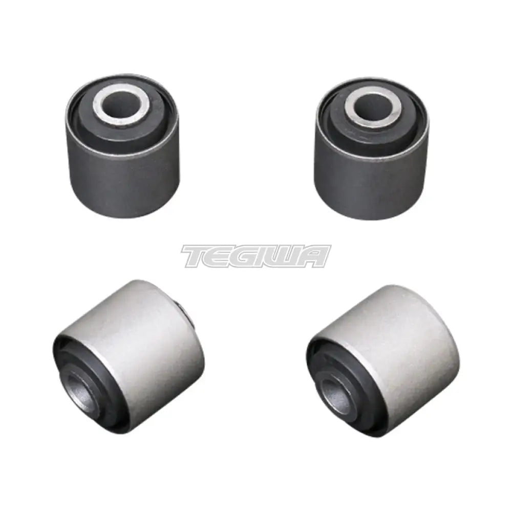 Hardrace Hardened Rubber Rear Lower Arm Bushes 4Pc Set Toyota Land Cruiser HZJ80 Bushes