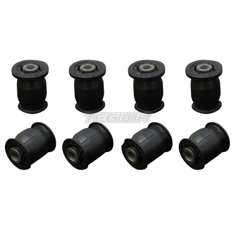 Hardrace Hardened Rubber Rear Lower Arm Bushes 8Pc Set Mazda MX5 Miata 90-03 Camber & Control Arms