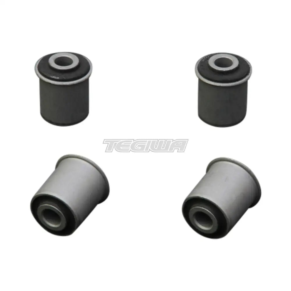 Hardrace Hardened Rubber Rear Lower Control Arm Bushes 4Pc Set Nissan 200SX S13 89-94 Bushes