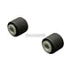 Hardrace Hardened Rubber Rear Shock Absorber Bushes 2Pc Set Honda Civic EP3 01-05 Bushes